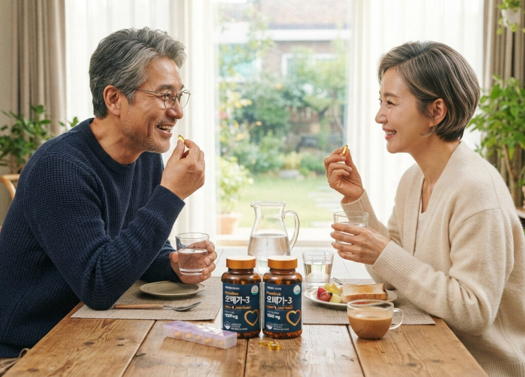 50대에게 오메가3가 더 필요한 이유는 무엇일까?